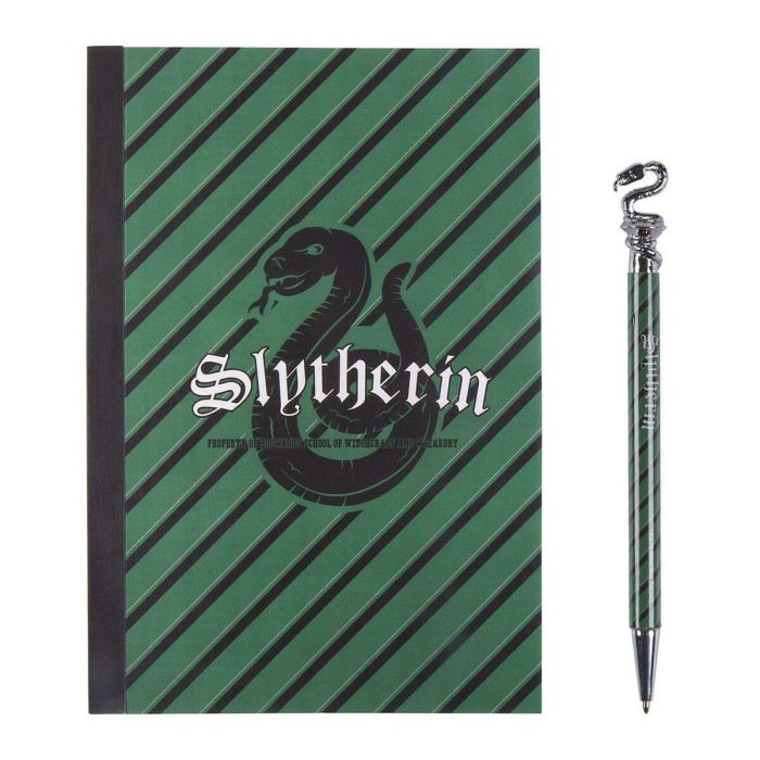 Set de papelería harry potter slytherin 22.0 x 22.0 x 2.5 cm 1 Set de papelería harry potter slytherin 22.0 x 22.0 x 2.5 cm 1