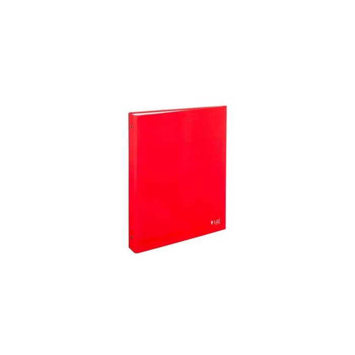 Carpeta De Anillas Carchivo Luz Carton Plastificado Brillo Fº-Xl 4 An. 40Mm Fucsia 2 unidades