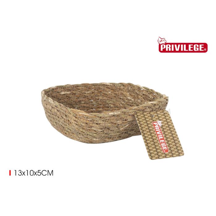 Cesta de Mimbre Rectangular Privilege 13x10x5 cm - Inde (36 Unidades) Cesta de Mimbre Rectangular Privilege 13x10x5 cm - Inde (36 Unidades)
