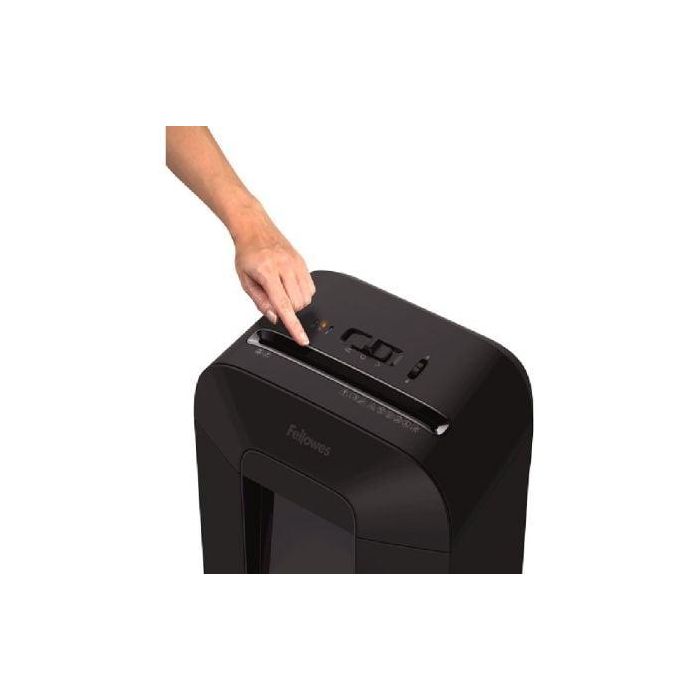 Fellowes LX85 Destructora de Papel Corte Partículas 4x40mm, Nivel P-4, 12 Hojas / 19L, SafeSense, para Grapas, Clips y Tarjetas, Negra, 4400801 2 Fellowes LX85 Destructora de Papel Corte Partículas 4x40mm, Nivel P-4, 12 Hojas / 19L, SafeSense, para Grapas, Clips y Tarjetas, Negra, 4400801 2