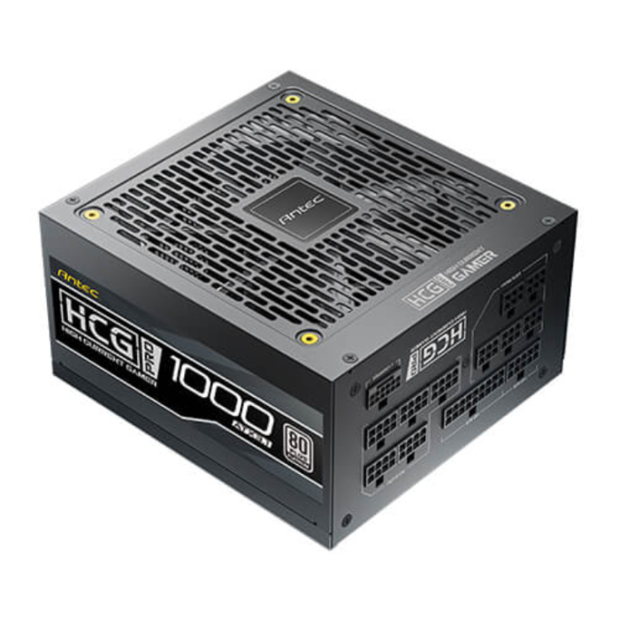 Antec HCG1000 PRO Fuente de Alimentación PC 1000W 80 PLUS Platinum ATX 3.1 High Current Gamer Color Negro Antec HCG1000 PRO Fuente de Alimentación PC 1000W 80 PLUS Platinum ATX 3.1 High Current Gamer Color Negro