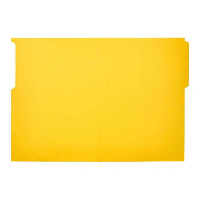 Liderpapel Subcarpeta Cartulina Folio Pestaña Izquierda 240g/m2 Amarillo 7