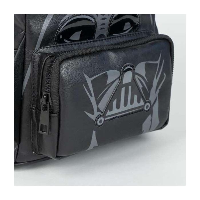 Mochila Escolar Star Wars Darth Vader Negro 15 x 25,5 x 23 cm 4