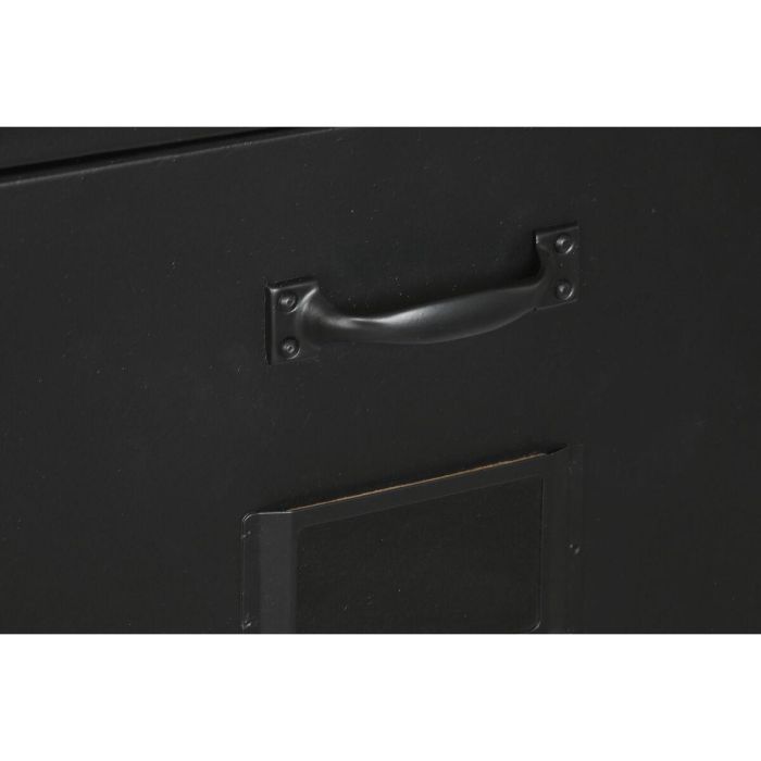 Cajonera Loft DKD Home Decor Negro 45 x 80 x 75 cm 5 Cajonera Loft DKD Home Decor Negro 45 x 80 x 75 cm 5