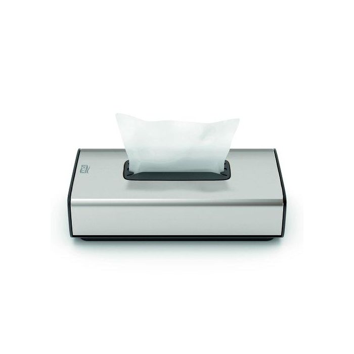 Porta Pañuelo Papel Kleenex Tork Image Design Acero Inoxidable