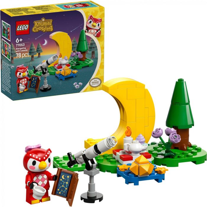 LEGO 77053 Mirando las Estrellas con Estela Animal Crossing Juguete de Construcción con Minifigura Astrónoma y Telescopio para +6 años 13 LEGO 77053 Mirando las Estrellas con Estela Animal Crossing Juguete de Construcción con Minifigura Astrónoma y Telescopio para +6 años 13