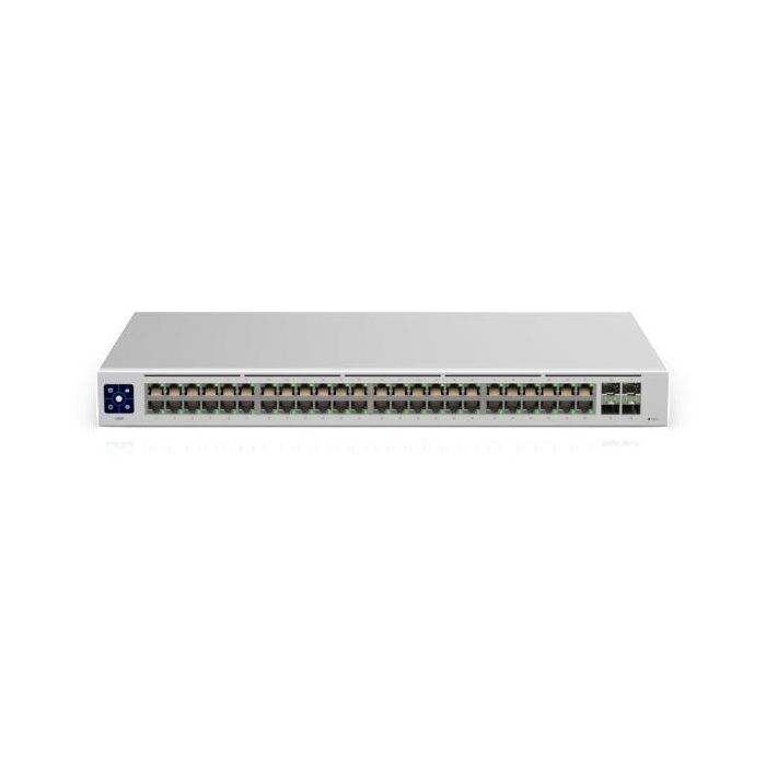 Ubiquiti Switch 48 Puertos Gigabit Ethernet L2 4 Puertos SFP Plata 442.4 x 285 x 43.7 mm