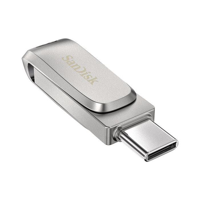 SanDisk Ultra Dual Drive Luxe 1TB USB 3.2 Gen 1 Tipo C y Tipo A, hasta 400 MB/s 3