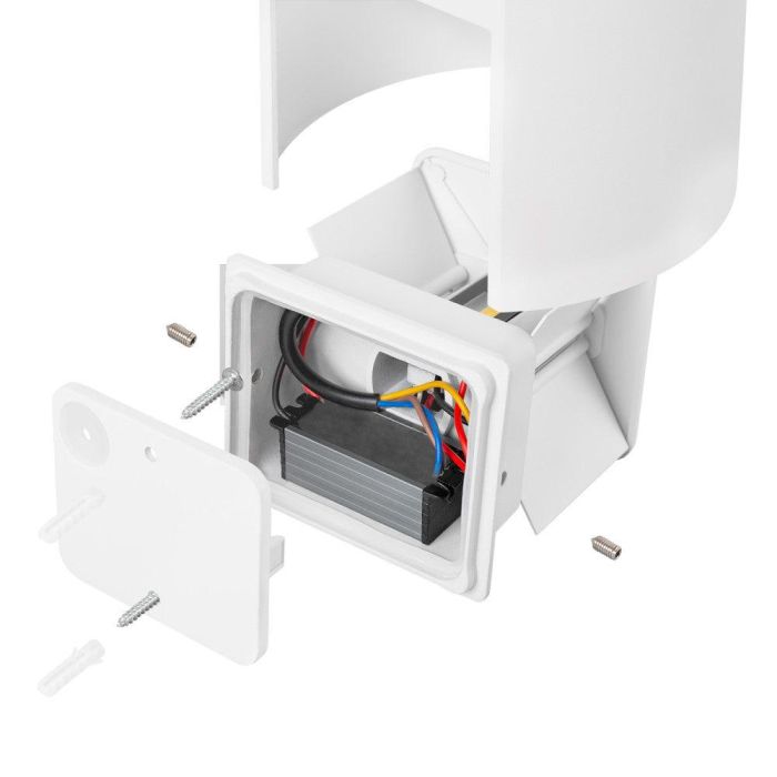 Aplique LED Exterior 2x5W 100Lm/W IP65 Blanco 4000K [HO-APL07-IP65-W-W] 4