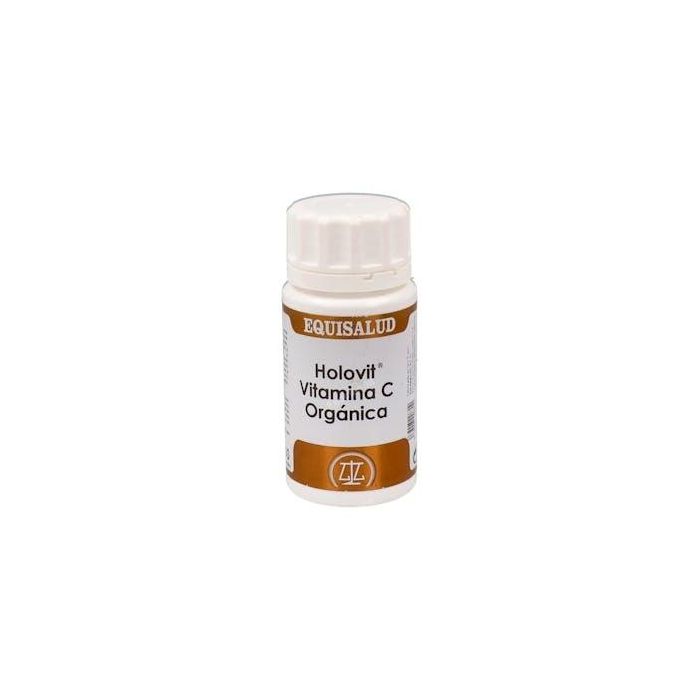 Holovit Vitamina C Orgánica 50 Comprimidos. Antioxidante, reduce el cansancio y mejora el colágeno y la absorción de hierro.
