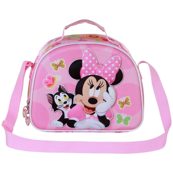Bolsa Portamerienda 3D Kitten Disney Minnie Mouse Rosa 1