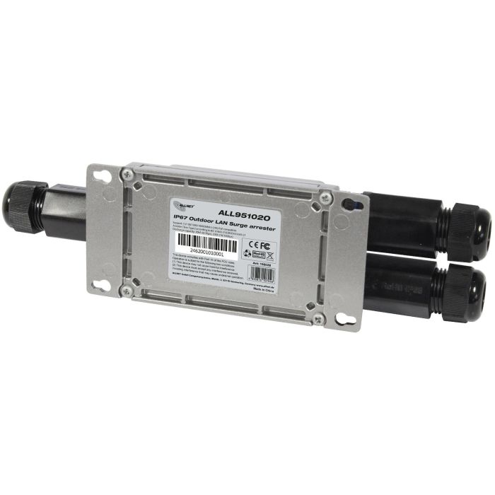 Z ALLNET TP Cat 6 Überspannungs-/Blitzschutz Surge Protector ALL95102O IP66 Outdoor 3 Z ALLNET TP Cat 6 Überspannungs-/Blitzschutz Surge Protector ALL95102O IP66 Outdoor 3