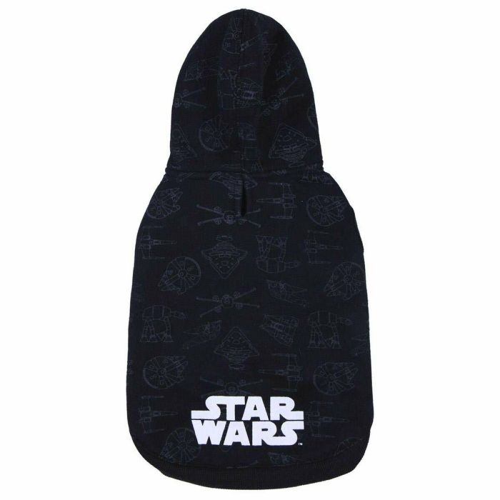 Sudadera para perro XXS cotton brushed star wars darth vader talla XXS 3