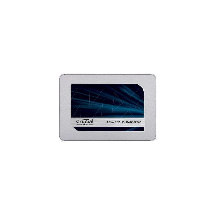 Crucial MX500 SSD 500GB SATA 2.5" 6Gb/s Lectura 560 MB/s Escritura 510 MB/s 0 Crucial MX500 SSD 500GB SATA 2.5" 6Gb/s Lectura 560 MB/s Escritura 510 MB/s 0