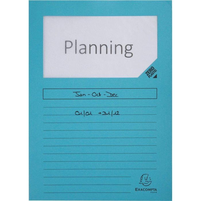 Subcarpeta Exacompta Forever Azul claro A4 100 Piezas (4 Unidades) 3