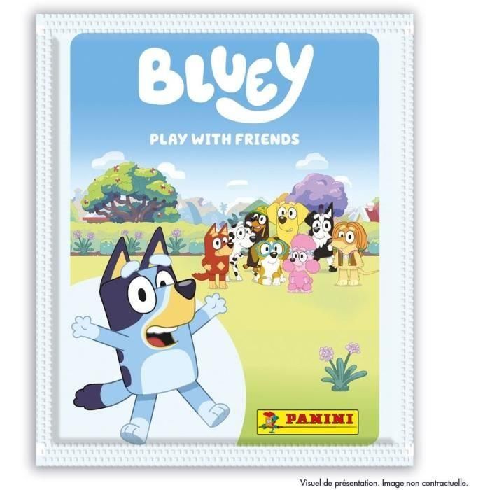 Pegatinas - PANINI - Bluey 2 - Blíster de 7 fundas 2 Pegatinas - PANINI - Bluey 2 - Blíster de 7 fundas 2