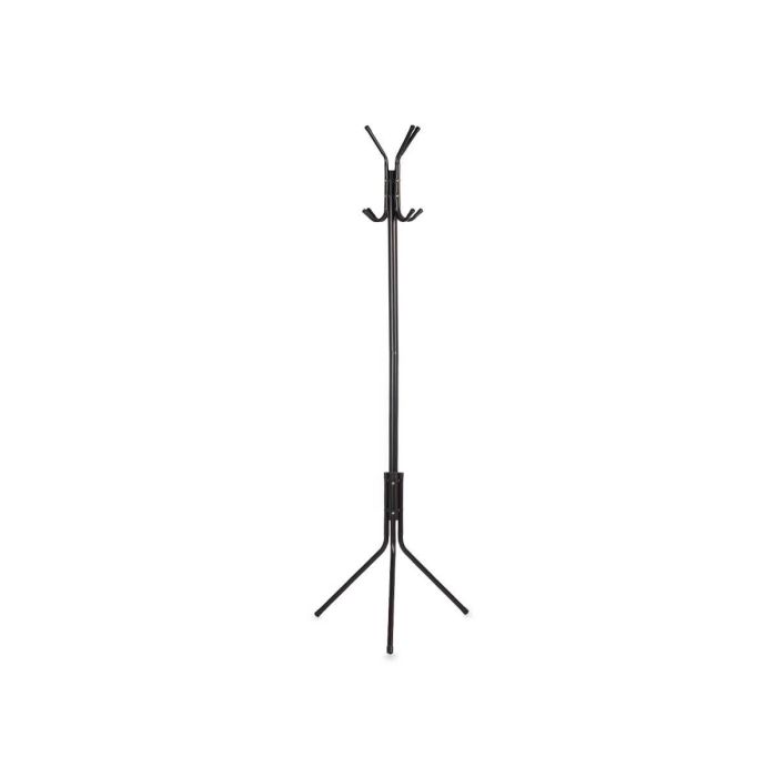 Perchero Metal Mate Negro Kipit 59x6x26cm (6 Unidades) 1 Perchero Metal Mate Negro Kipit 59x6x26cm (6 Unidades) 1