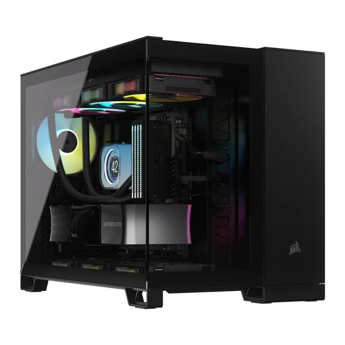 Corsair 2500X RGB Midi Tower ATX mATX Gaming Gehäuse Negro 6