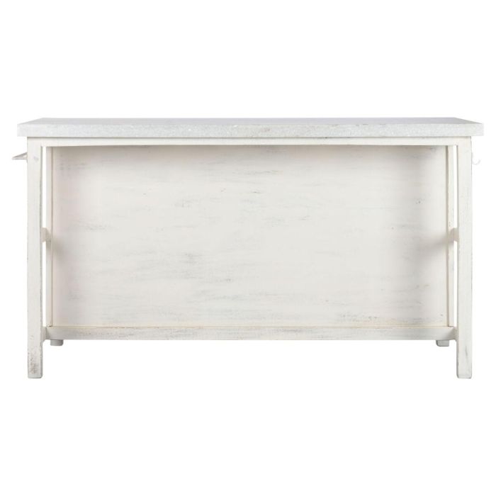 Mueble Auxiliar Home ESPRIT Blanco 168 x 76 x 92 cm 9 Mueble Auxiliar Home ESPRIT Blanco 168 x 76 x 92 cm 9