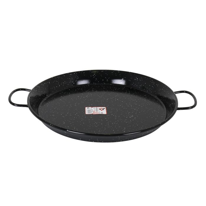 La Estrella Paellera Valenciana Jaspeada 42 cm para 10 Raciones (8 Unidades)