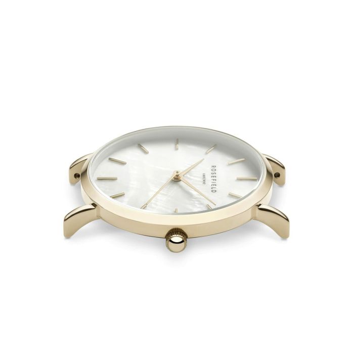 Reloj Mujer Rosefield UEWG-U21 Blanco Oro 5
