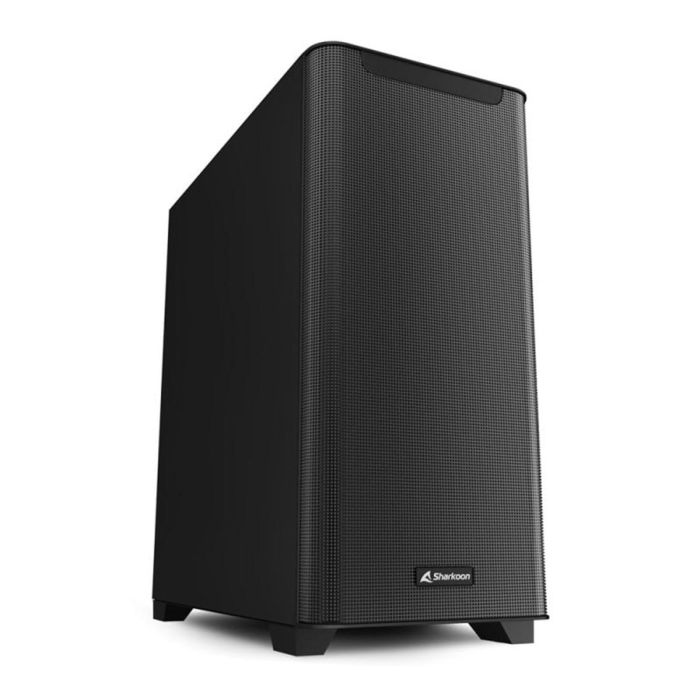 Sharkoon M30 Black ATX E-ATX Full Tower Negro - Caja para PC Gaming con Panel Frontal de Rejilla y Soporte para Radiador de 360mm