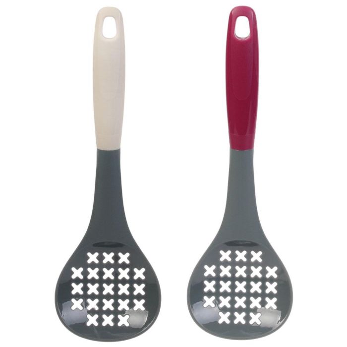 Cook Concept Espumadera 32,8x10,7x9,1 cm, Resistente al Calor, Antirayaduras, Colores Surtidos 2