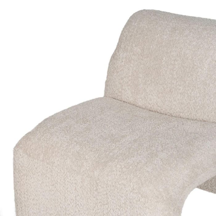 Sillón Beige Madera 62 x 86 x 69 cm 5