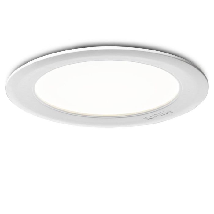 PHILIPS Marcasite Downlight LED Empotrable para Techo Bajo, Blanco 14W, Luz Blanca Fría - Bajo Consumo 0 PHILIPS Marcasite Downlight LED Empotrable para Techo Bajo, Blanco 14W, Luz Blanca Fría - Bajo Consumo 0