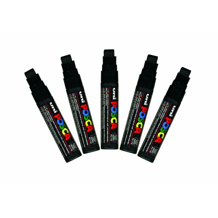 Rotuladores POSCA PC-17K Negro (5 Unidades) 2 Rotuladores POSCA PC-17K Negro (5 Unidades) 2