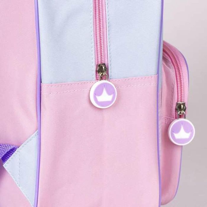 Mochila Escolar Disney Princess Azul 3