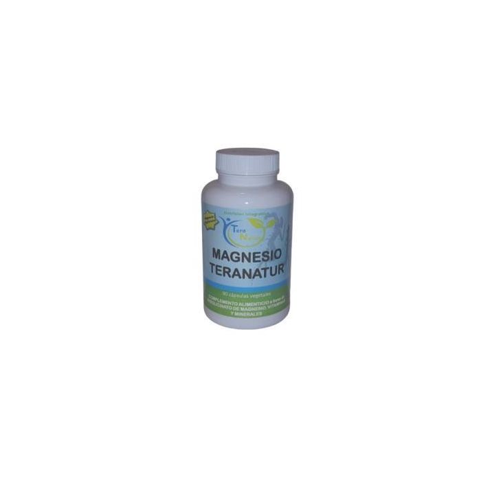 TERANATUR Magnesio Bisglicinato 90 Cápsulas - Reduce Cansancio y Fatiga, Mantiene Huesos y Dientes