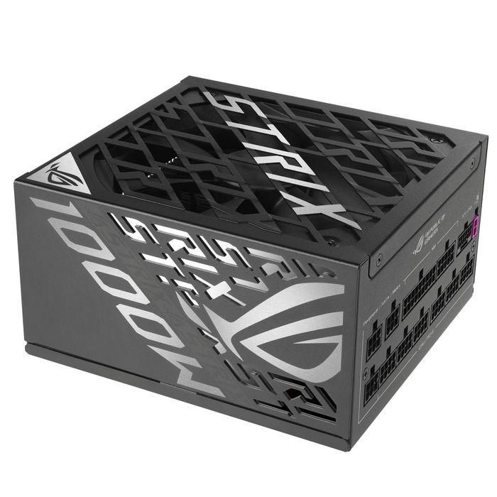 Asus ROG Strix 1000W Platinum, Fuente de Alimentación ATX 3.1, PCIe 5.0, 80 PLUS Platinum, GaN, 0dB, 10 Años Garantía 1
