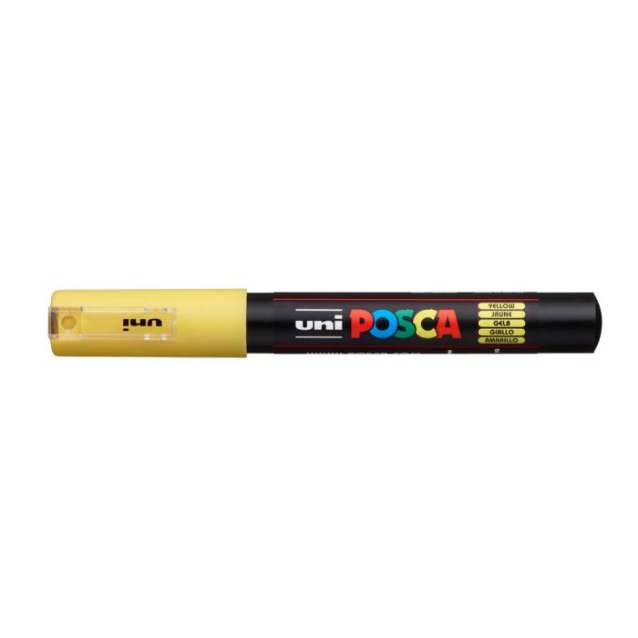 Posca Marcador Pc-1M No Permanente Punta Extrafina 0.7-1 mm Amarillo Posca Marcador Pc-1M No Permanente Punta Extrafina 0.7-1 mm Amarillo