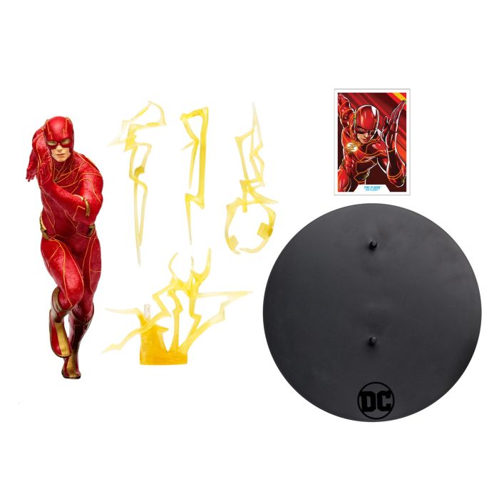 Mcfarlane toys Megafigura DC Multiverse The Flash - Figura de 18cm con Ultra Articulación 5