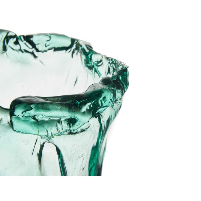 Jarrón de Vidrio Panuelo 20 cm - Giftdecor, Cristal Reciclado, Transparente (6 Unidades) 2