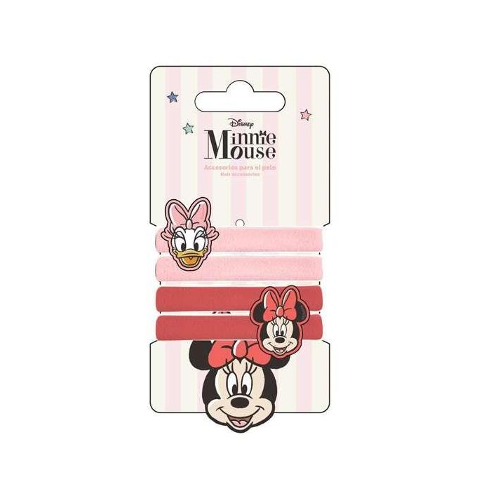 Accesorios pelo coletero 4 piezas minnie 6.5 x 12.5 x 0.1 cm Accesorios pelo coletero 4 piezas minnie 6.5 x 12.5 x 0.1 cm