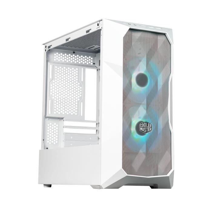 Cooler Master TD300-WGNN-S00 Gabinete PC Gamer TD300 Mesh Blanco ARGB mATX 3