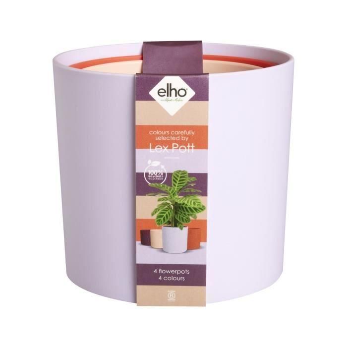 Maceta - Elho - Lex Pott - Set 15 - Morado Rojo Rosa Violeta - L 15 x An 14,8 x Al 14 cm - Interior - 100% reciclado 5 Maceta - Elho - Lex Pott - Set 15 - Morado Rojo Rosa Violeta - L 15 x An 14,8 x Al 14 cm - Interior - 100% reciclado 5