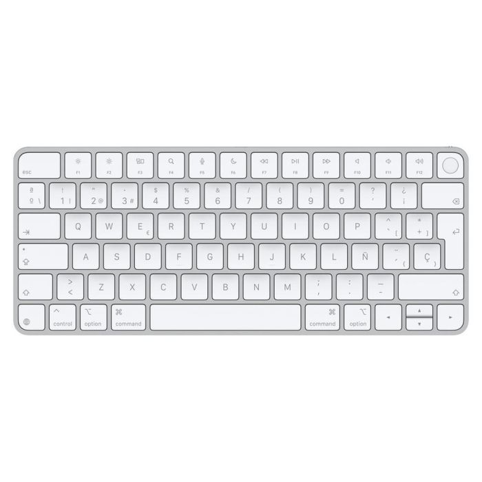Apple Teclado Magic Keyboard Inalámbrico Touch, QWERTY Español, Plata/Blanco, USB Tipo C, Bluetooth, Compatible con Mac 0 Apple Teclado Magic Keyboard Inalámbrico Touch, QWERTY Español, Plata/Blanco, USB Tipo C, Bluetooth, Compatible con Mac 0