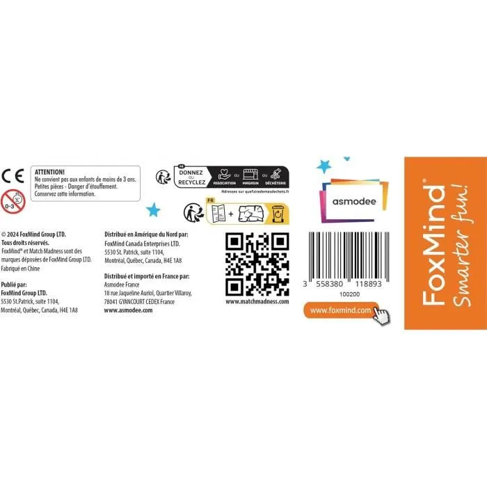 Asmodee Déblok! Junior Francés Juego de Mesa Infantil para Resolver Puzles 4