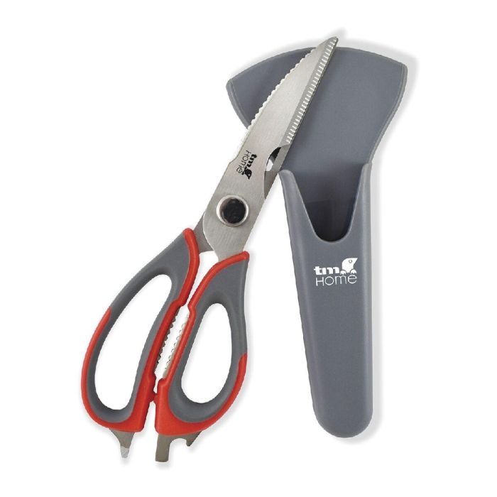 Tijeras TM Home Rojo Acero Inoxidable 2 Tijeras TM Home Rojo Acero Inoxidable 2