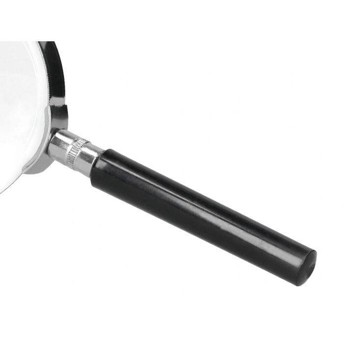 Q-connect Lupa Cristal Aro Metálico Mango Plástico Negro 75 mm 3 Aumentos 3 Q-connect Lupa Cristal Aro Metálico Mango Plástico Negro 75 mm 3 Aumentos 3