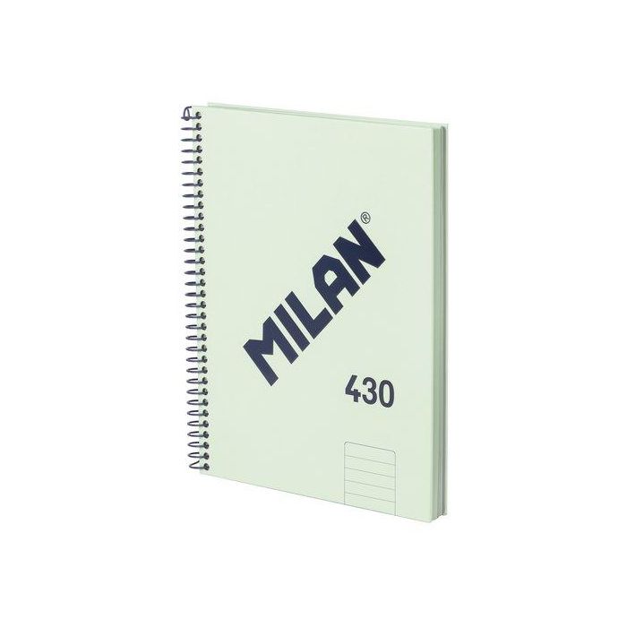 Bloc Milan 430 Since 1918 Tapa Extra A5 80H Horizontal 95G Verde 3 unidades