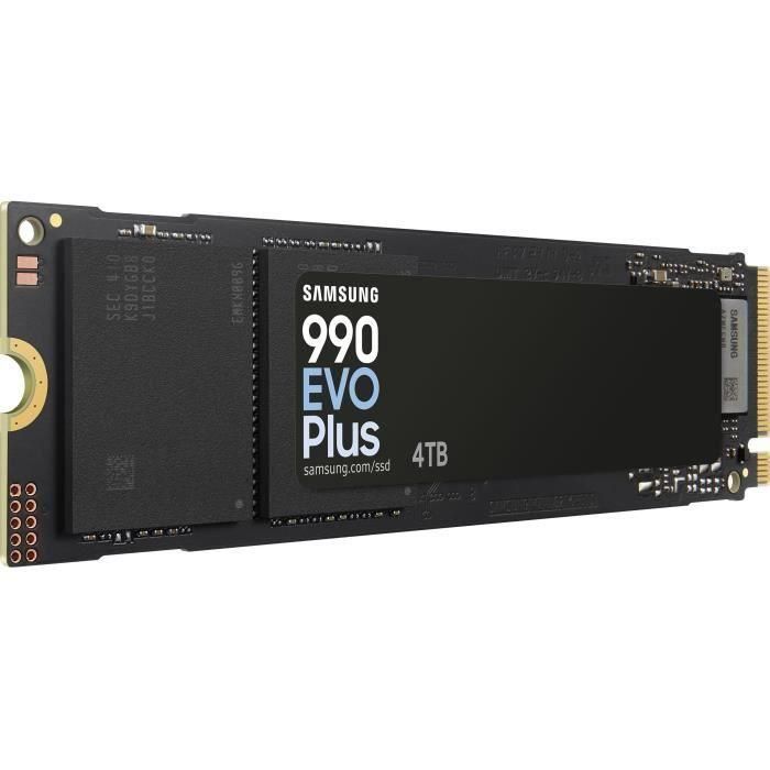 Disco SSD Samsung 990 EVO Plus 4TB/ M.2 2280 PCIe 5.0/ Compatible con PS5 y PC/ Full Capacity 3 Disco SSD Samsung 990 EVO Plus 4TB/ M.2 2280 PCIe 5.0/ Compatible con PS5 y PC/ Full Capacity 3