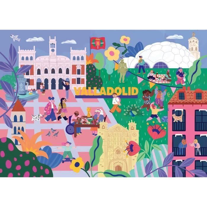 Ravensburger RAV1738347264580 Puzzle 1000 Piezas Valladolid de María 2