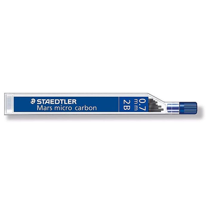 Minas Staedtler Mars Micro Grafito 0,7 mm 2B Tubo Con 12 Unidades 1