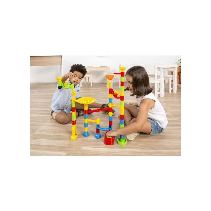 Miniland MARBLE RUN 60 PCS. 94116 - Circuito de bolas para niños a partir de 3 años 4 Miniland MARBLE RUN 60 PCS. 94116 - Circuito de bolas para niños a partir de 3 años 4
