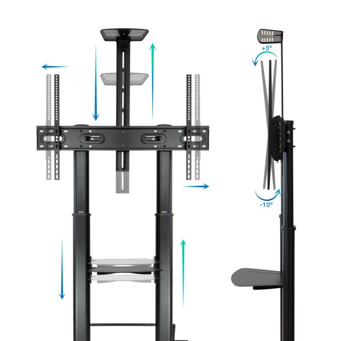 Soporte TV TooQ ZEUS 60-100" 100 kg 2 Soporte TV TooQ ZEUS 60-100" 100 kg 2
