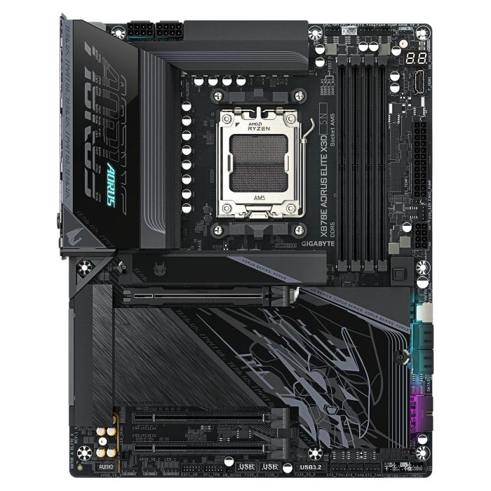 Gigabyte X870E AORUS ELITE X Placa Base ATX Zócalo AM5 Chipset AMD X870E DDR5 para AMD Ryzen 9000 1